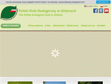 Tablet Screenshot of pkegliwice.pl